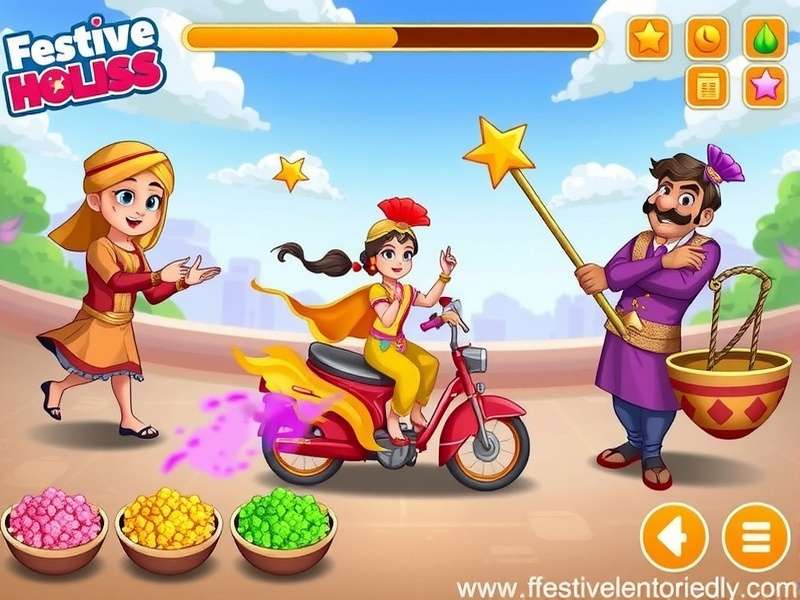 Festive Holi Bliss Parade Mode